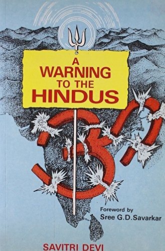 Couverture : A warning to the Hindus