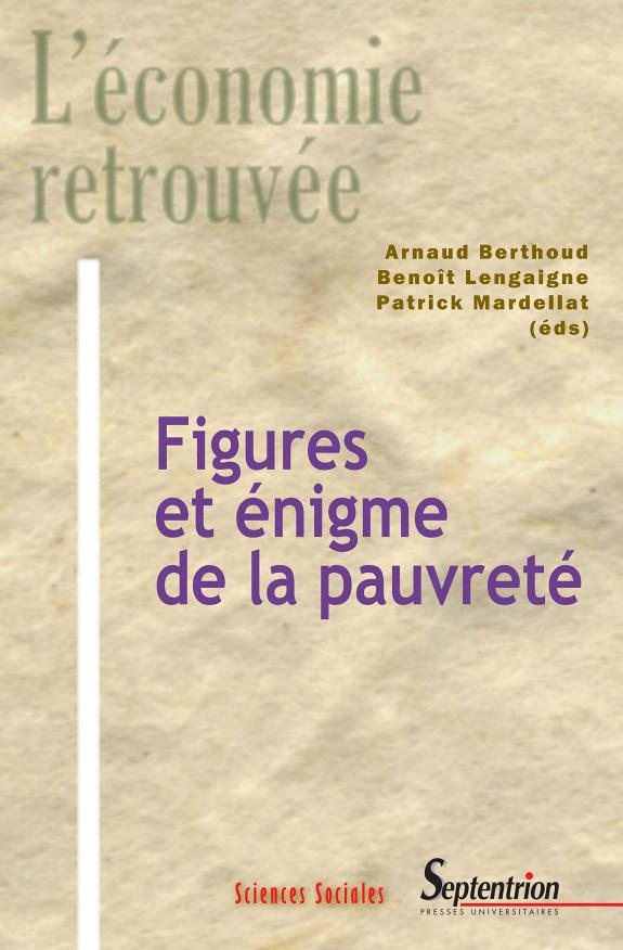 Couverture : Figures et énigme de la pauvreté