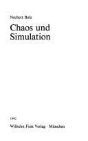 Couverture : Chaos und Simulation