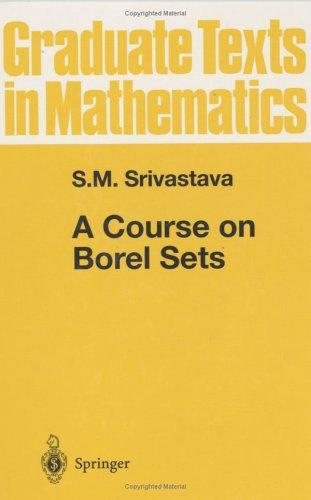 Couverture : A course on Borel sets