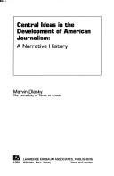 Couverture : Central ideas in the development of American journalism