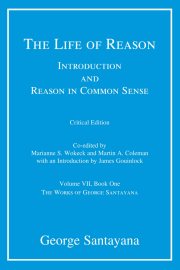 Couverture : The life of reason, or, The phases of human progress