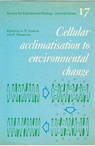 Couverture : Cellular acclimatisation to environmental change