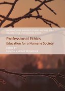 Couverture : Professional ethics