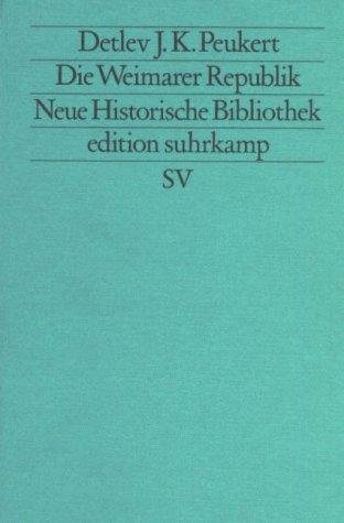 Couverture : Die Weimarer Republik