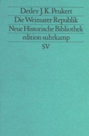 Couverture : Die Weimarer Republik