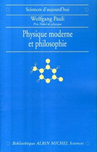 Couverture : Physique moderne et Philosophie