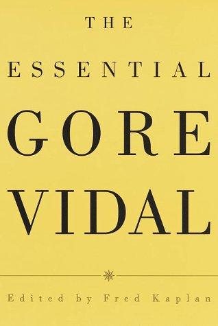 Couverture : The essential Gore Vidal