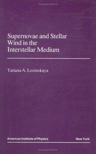 Couverture : Supernovae and stellar wind in the interstellar medium