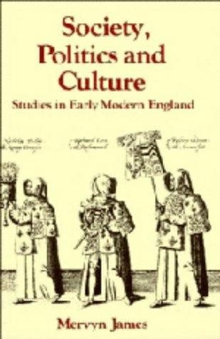 Couverture : Society, politics, and culture