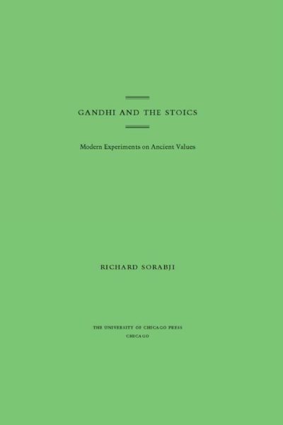 Couverture : Gandhi and the Stoics
