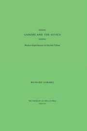 Couverture : Gandhi and the Stoics