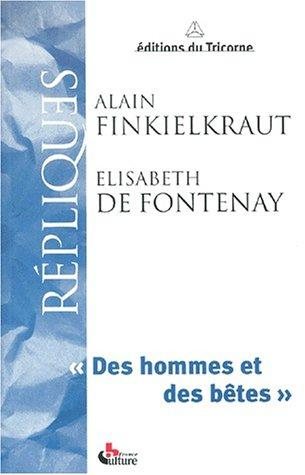 Couverture : Des hommes et des bêtes
