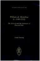 Couverture : William de Montibus (c. 1140-1213)