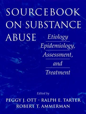 Couverture : Sourcebook on substance abuse