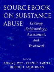 Couverture : Sourcebook on substance abuse