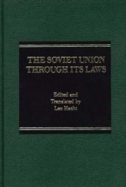Couverture : The Soviet Union Through its Laws
