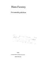 Couverture : Verzamelde gedichten