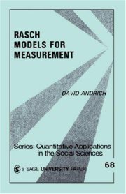 Couverture : Rasch models for measurement