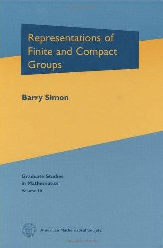 Couverture : Representations of finite and compact groups