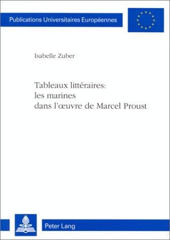 Couverture : Tableaux littéraires