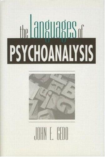 Couverture : The languages of psychoanalysis