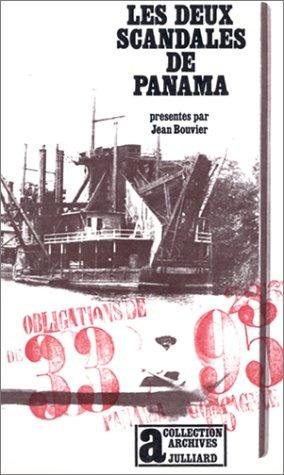 Couverture : Les Deux scandales de Panama