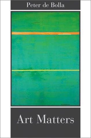 Couverture : Art Matters