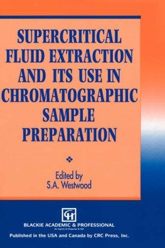 Couverture : Supercritical fluid extraction and its use in chromatographic sample preparation