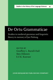 Couverture : De ortu grammaticae
