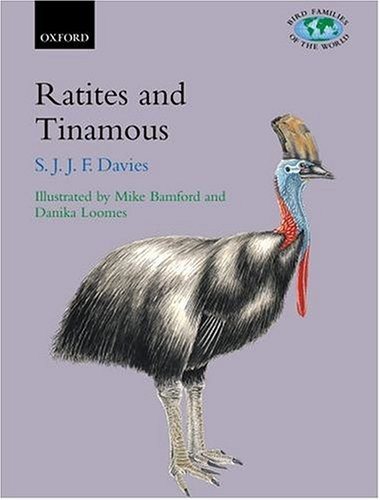 Couverture : Ratites and tinamous
