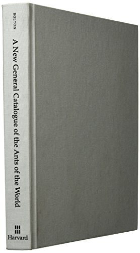 Couverture : A new general catalogue of the ants of the world