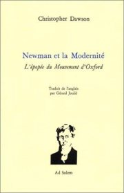 Couverture : Newman et la modernité. L'épopée du mouvement d'Oxford