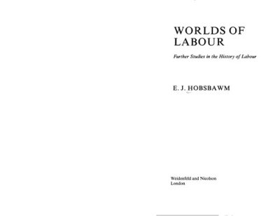 Couverture : Worlds of labour