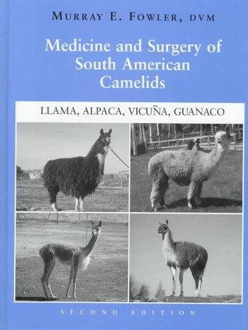 Couverture : Medicine and surgery of South American camelids