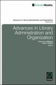 Couverture : Advances In Library Administration And Organization