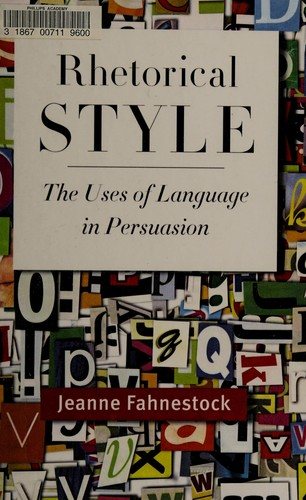 Couverture : Rhetorical style