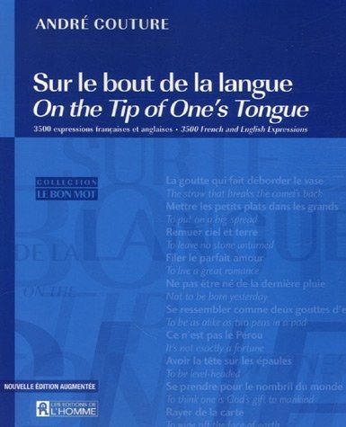 Couverture : Sur le bout de la langue