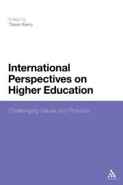 Couverture : International Perspectives on Higher Education