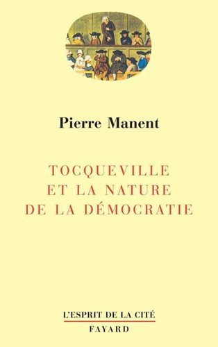 Couverture : Tocqueville, l'apprentissage de la liberté