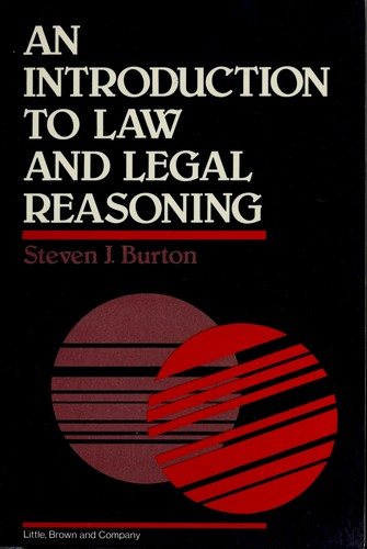 Couverture : An introduction to law and legal reasoning