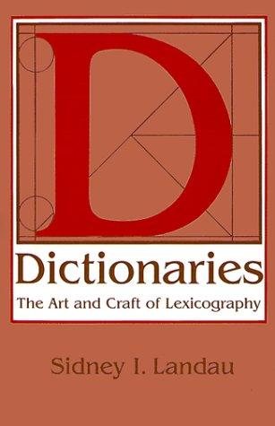 Couverture : Dictionaries