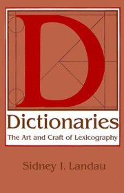 Couverture : Dictionaries