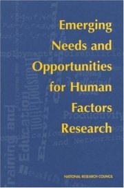 Couverture : Emerging needs and opportunities for human factors research