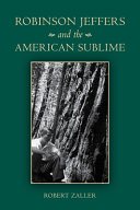 Couverture : Robinson Jeffers and the American Sublime