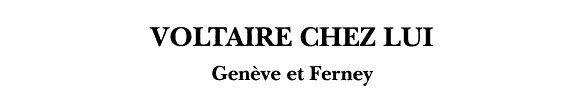 Couverture : Voltaire chez lui