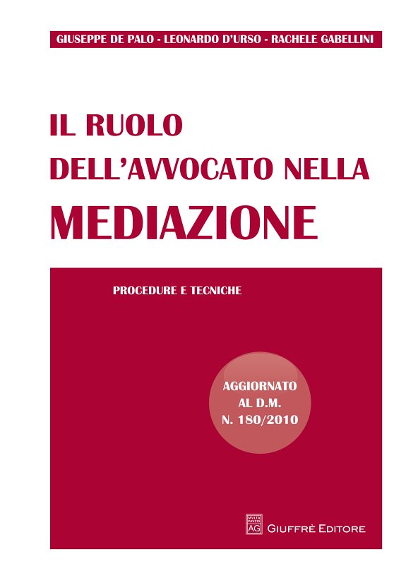 Couverture : Il ruolo dell'avvocato nella mediazione