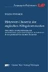 Couverture : Mehrwort-Cluster in der englischen Alltagskonversation