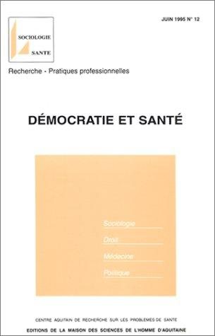 Couverture : Démocratie et santé