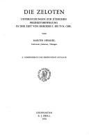 Couverture : Die Zeloten